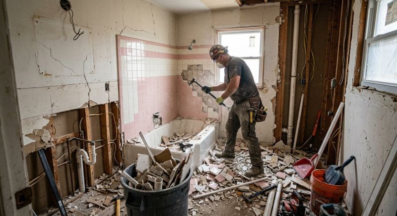 Bathtub Demolition in Frederick, MD