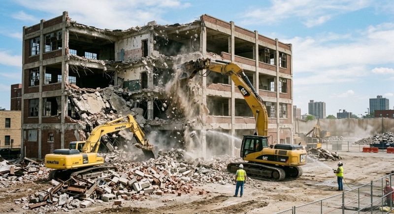 Building Demolition Service in Roseville, CA