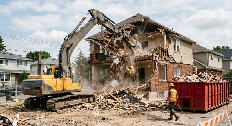 Cabin Demolition in Roseville, CA