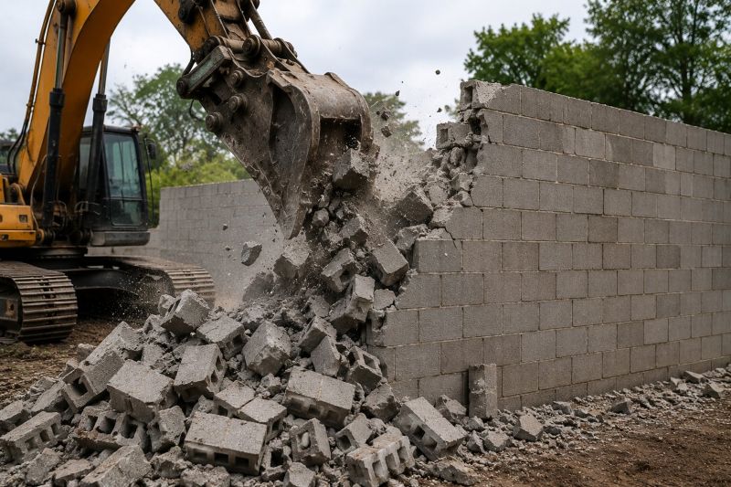 Concrete Wrecking in Sacramento, CA