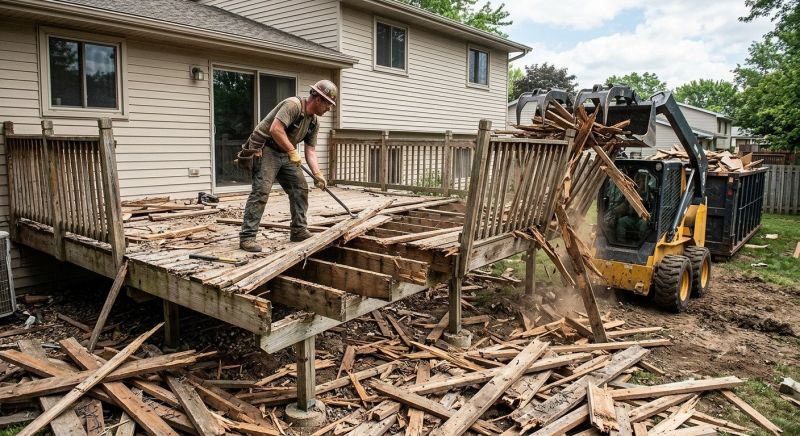 Deck Removal Service in Bergen County, NJ