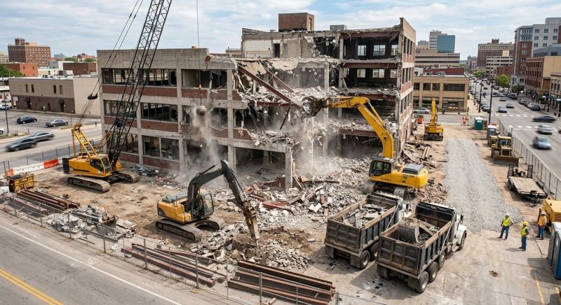 Industrial Demolition in Houston, TX