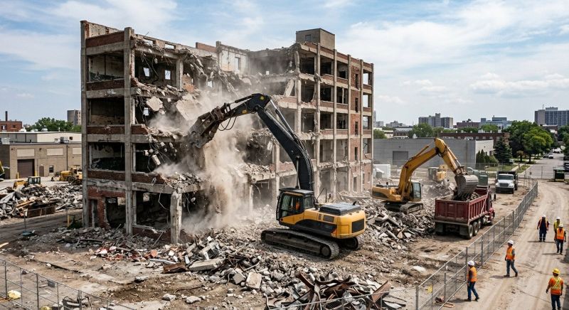 Building Demolition Service in Cypress, TX