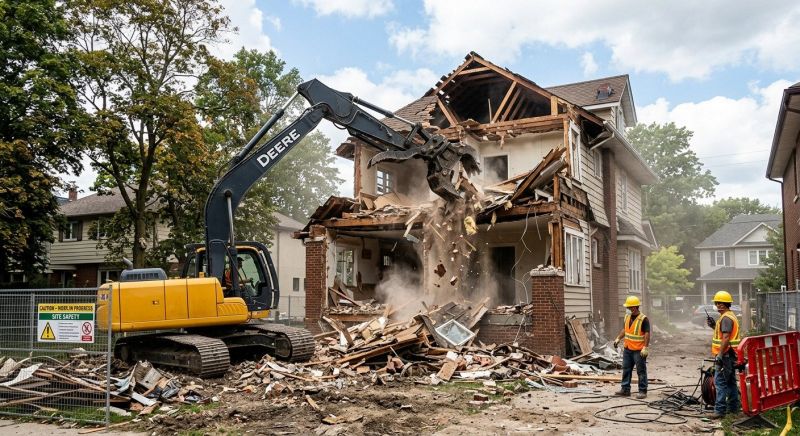 Cabin Demolition in Houston, TX