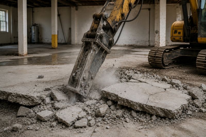Concrete Breaking Service in Sacramento, CA