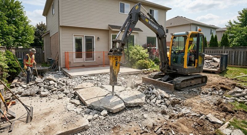 Concrete Breaking Service in Sacramento, CA