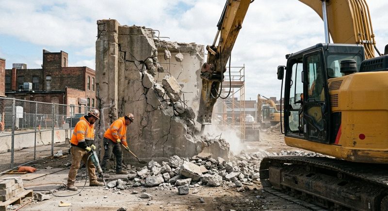 Concrete Wrecking in Bergen County, NJ