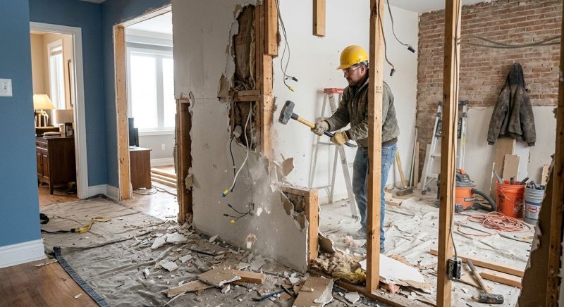 Drywall Removal in Sacramento, CA