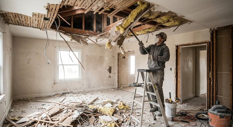 Drywall Removal in Bergen County, NJ