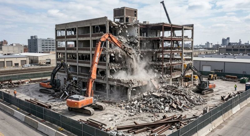 Industrial Demolition in Houston, TX