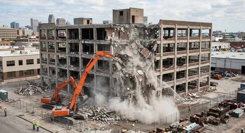 Industrial Demolition in Houston, TX