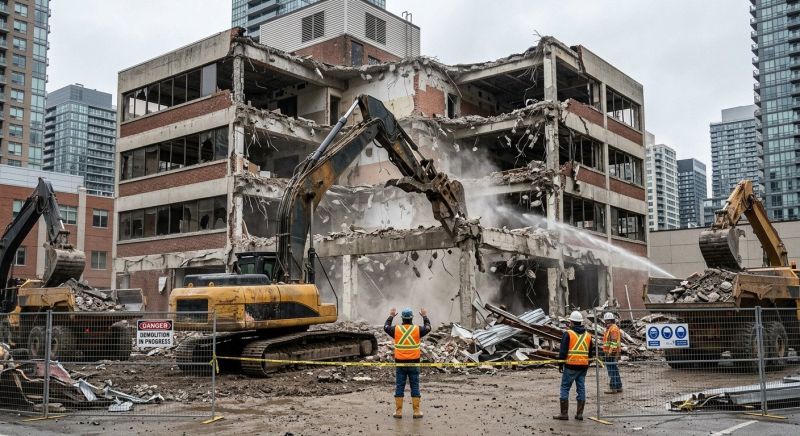 Industrial Demolition in Houston, TX