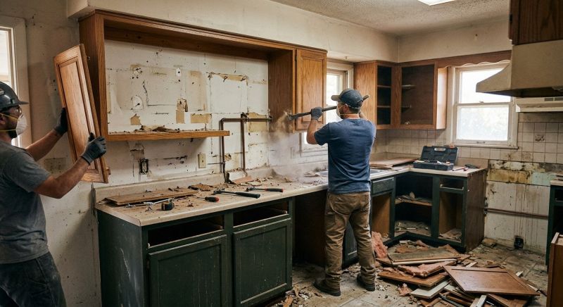 Kitchen Demolition in Frederick, MD