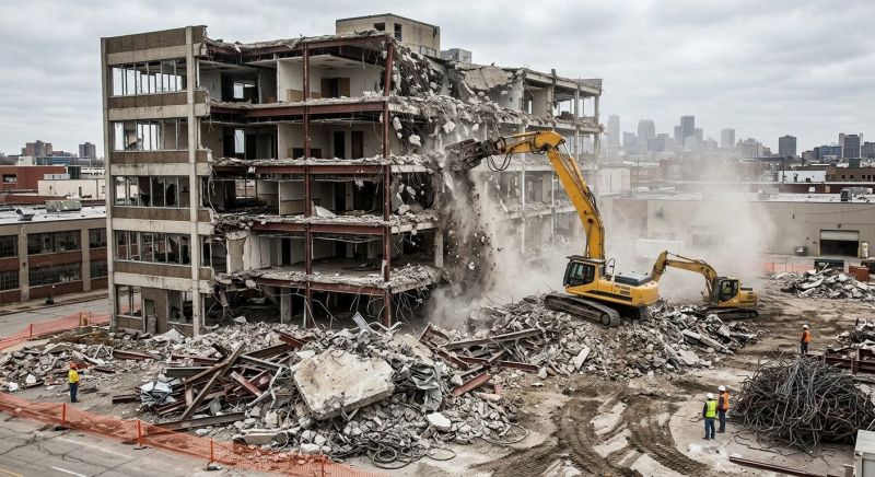 Office Demolition in Sacramento, CA