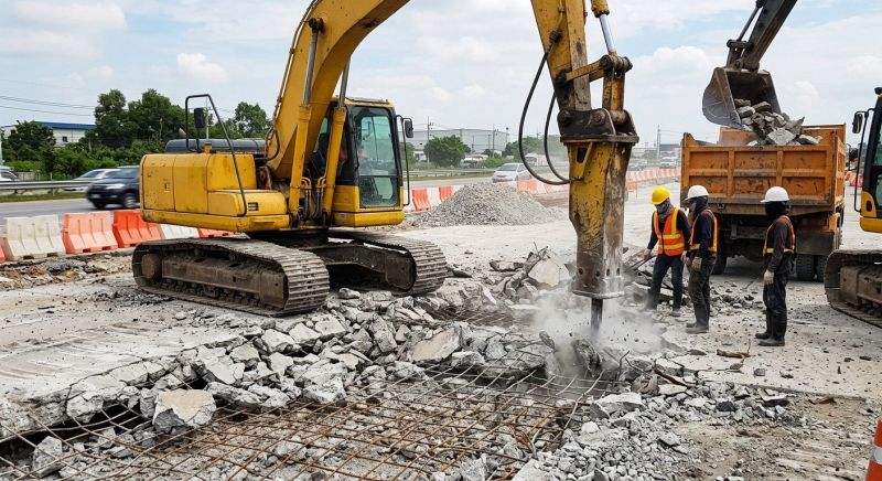 Pavement Demolition in Bergen County, NJ