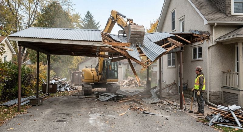 Pole Barn Demolition in Bergen County, NJ