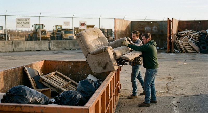 Recliner Removal in Roseville, CA