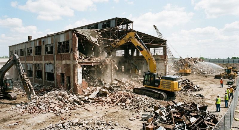 Warehouse Demolition in Houston, TX