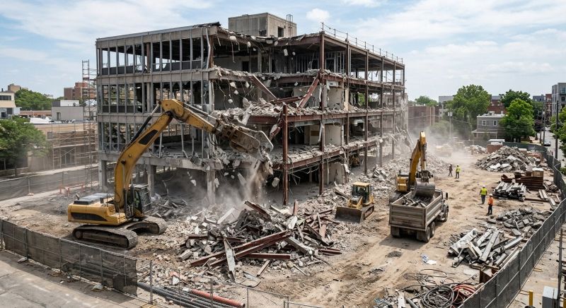 Warehouse Demolition in Katy, TX